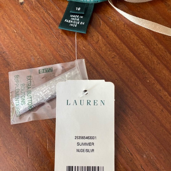 Ralph Lauren NWT Beautiful Sequin Evening Gown Size 16 - Picture 6 of 8